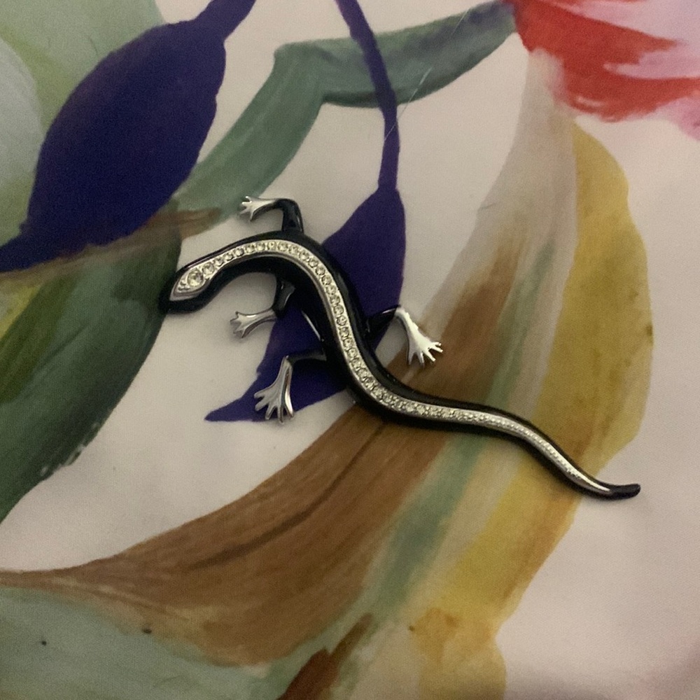 Lizard Brooch